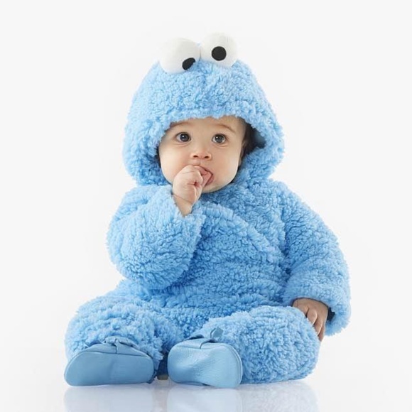Cookie Monster Costume 0-6 month (no tag) - Picture 1 of 6